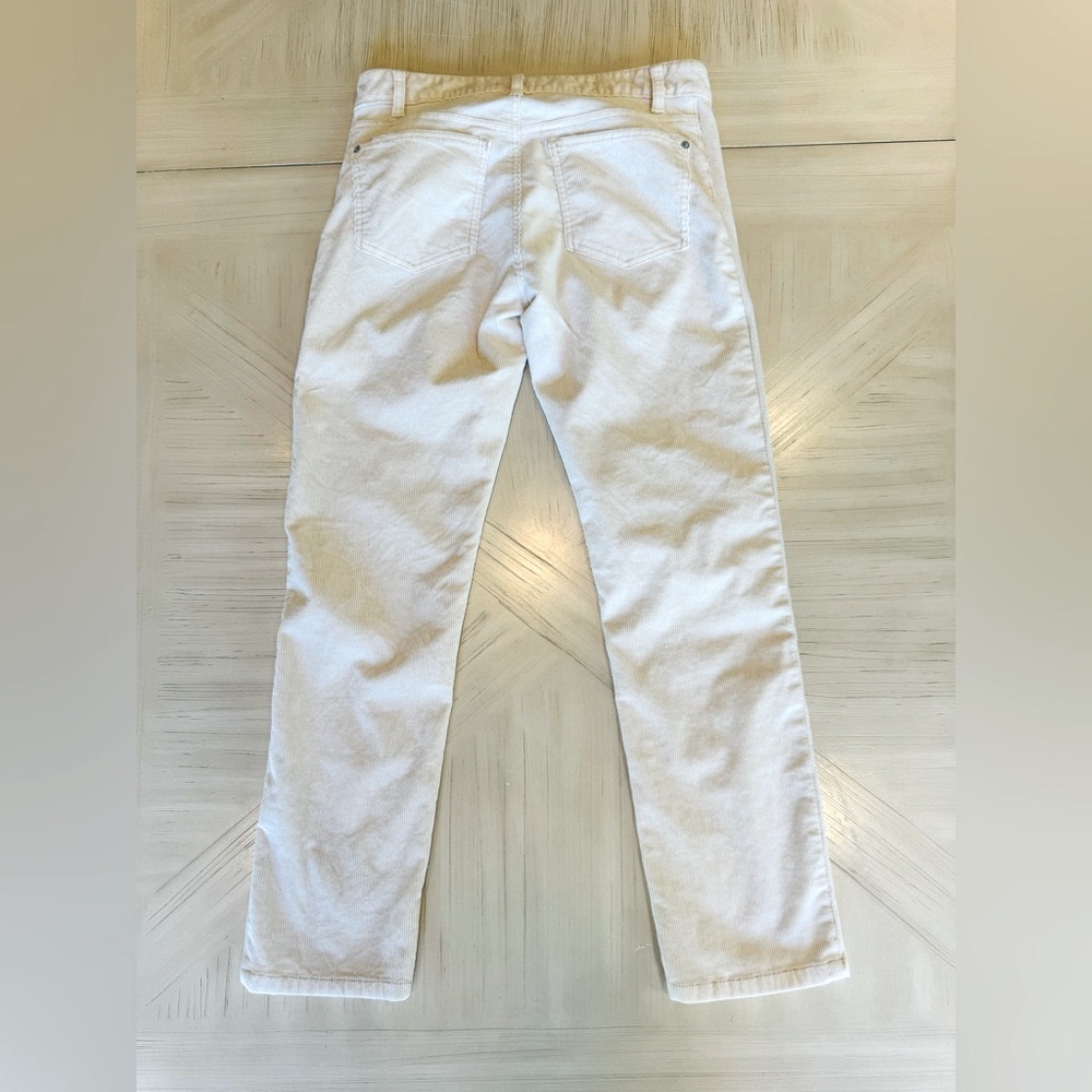 Anthropologie Pilcro Cream Pants Slim Boyfriend Size 27 - Picture 7 of 12